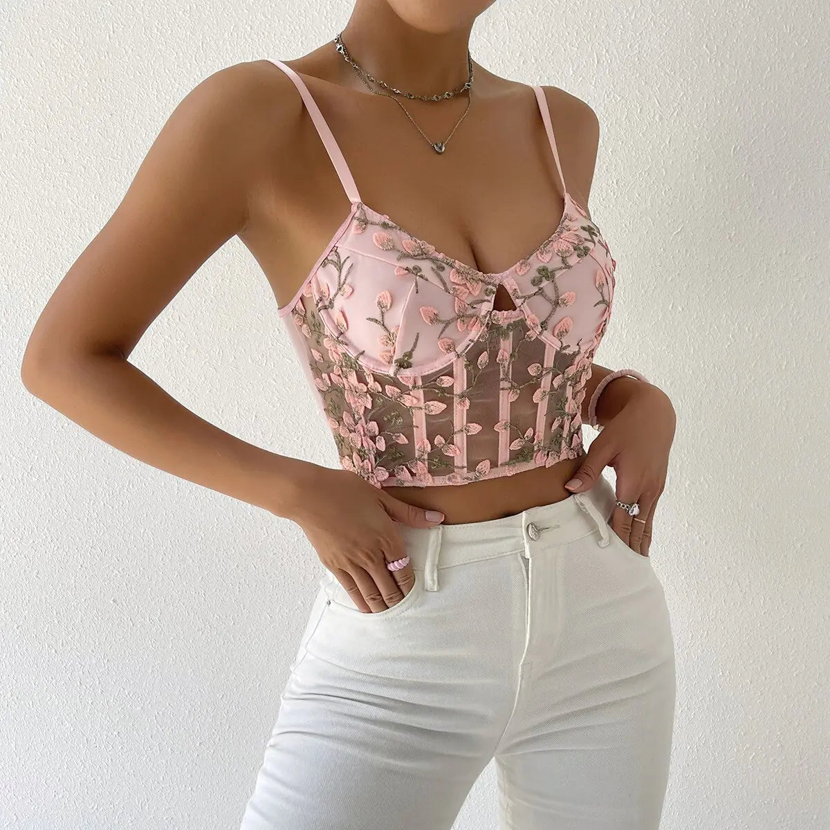 Women's Velvet Fashion Sexy Corset Top